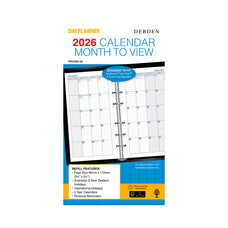 Debden 2026 Dayplanner Personal Month to View Refill