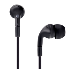 Moki In-Ear Earphones With Noise Isolation - Black
