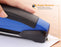 Bostitch Low Force Stapler, InPower Premium Antimicrobial, Blue, Full Strip, 20 Sheet