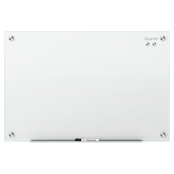 Quartet Infinity Magnetic Glass Whiteboard 915 x 1200mm - White