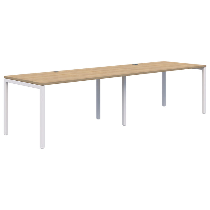 Avero 2 Pod Inline Fixed Height Desk, 1800mm x 800mm