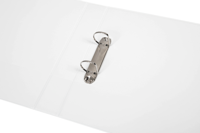 Marbig A4 Insert Cover Ring Binder, 38mm 2 D Rings, White