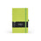 Castelli All Colour Ruled Notebook, Acid Green, 130mm x 210mm
