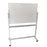 Mobile Magnetic Double Sided Whiteboard 1800 x 1200mm On Stand