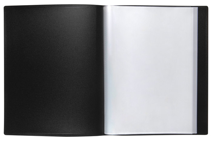 Marbig A4 Display Book 20 pocket Black