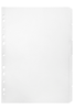Marbig A4 Binding Indices 6 Tabs, White