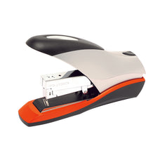 Rexel Optima Low Force Stapler, 70 Sheets, Orange/Silver