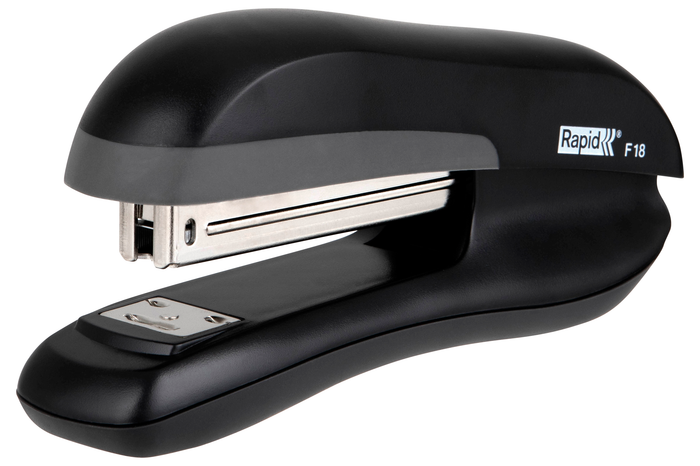 Rapid F18 Stapler, 20 Sheet, Black, Full Strip