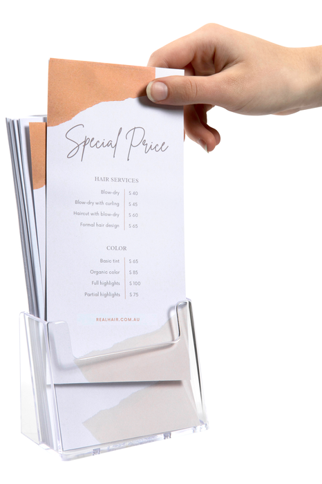 Esselte DL Brochure Holder Single pocket, Free Standing