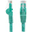 7.5 m CAT6 Cable - Green CAT6 Patch Cord - Snagless RJ45 Connectors - 24 AWG Copper Wire - Ethernet - ETL (N6PATC750CMGN) IM4833289