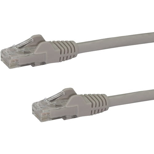 7.5 m CAT6 Cable - Grey CAT6 Patch Cord - Snagless RJ45 Connectors - 24 AWG Copper Wire - Ethernet - ETL (N6PATC750CMGR) IM4833290