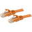 7.5 m CAT6 Cable - Orange CAT6 Patch Cord - Snagless RJ45 Connectors - 24 AWG Copper Wire - Ethernet - ETL (N6PATC750CMOR) IM4833291