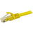 7.5 m CAT6 Cable - Yellow CAT6 Patch Cord - Snagless RJ45 Connectors - 24 AWG Copper Wire - Ethernet - ETL (N6PATC750CMYL) IM4833295