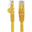 7.5 m CAT6 Cable - Yellow CAT6 Patch Cord - Snagless RJ45 Connectors - 24 AWG Copper Wire - Ethernet - ETL (N6PATC750CMYL) IM4833295