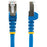 7.5m CAT6a Ethernet Cable - Blue - Low Smoke Zero Halogen (LSZH) - 10GbE 500MHz 100W PoE++ Snagless RJ-45 w/Strain Reliefs S/FTP Network Patch Cord IM5659467