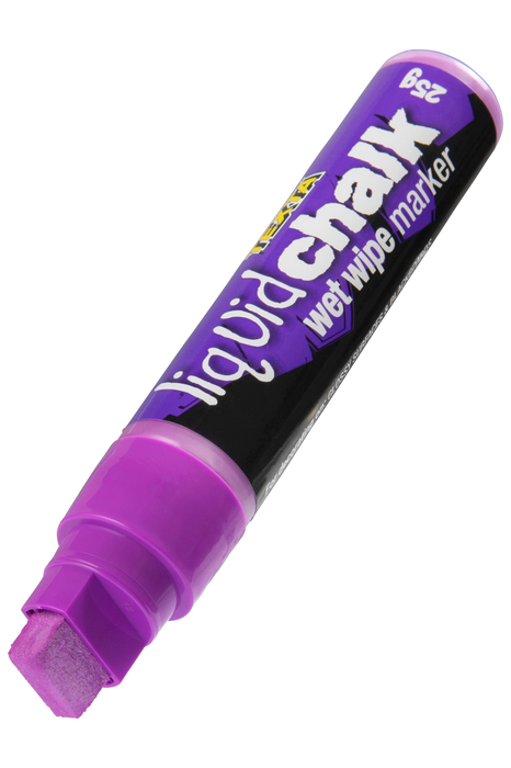Texta Liquid Chalk Marker Wet Wipe Purple