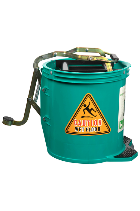 CleanLink 16L Heavy Duty Mop Bucket, Green