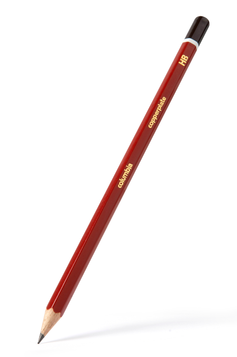 Columbia Copperplate Lead Pencil Hexagonal HB Pack of 2