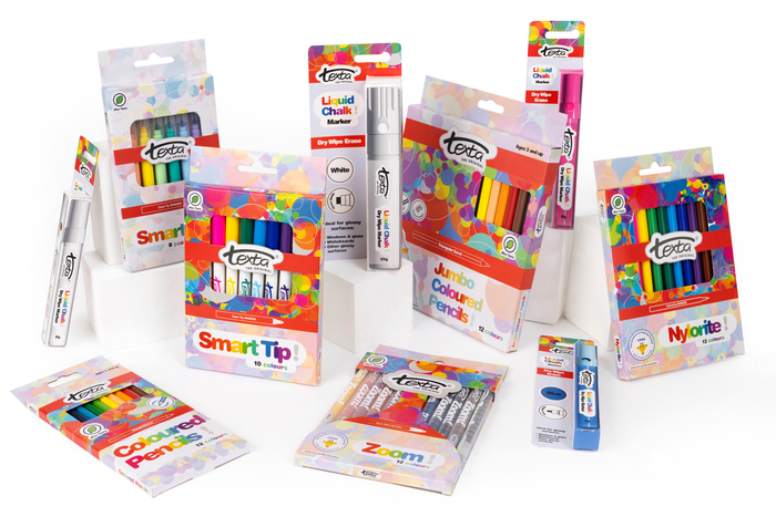 Texta Nylorite Colour Pens 12's