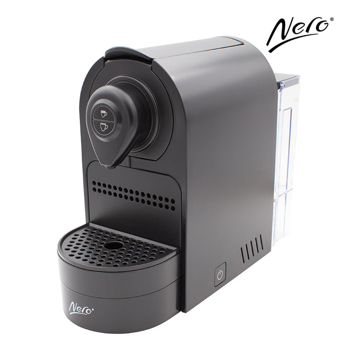 Nero Celeste Coffee Pod Machine, Black, Nespresso Capsule Compatible
