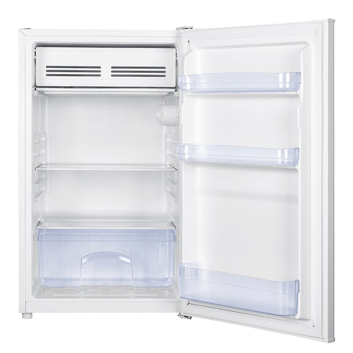 Nero 125L Fridge and Freezer, White