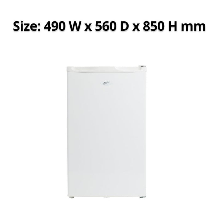 Nero 125L Fridge and Freezer, White