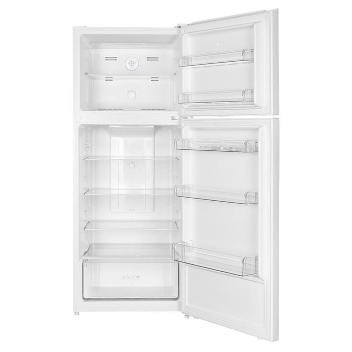 Nero 415L Fridge and Freezer, White