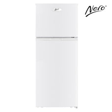 Nero 415L Fridge and Freezer, White