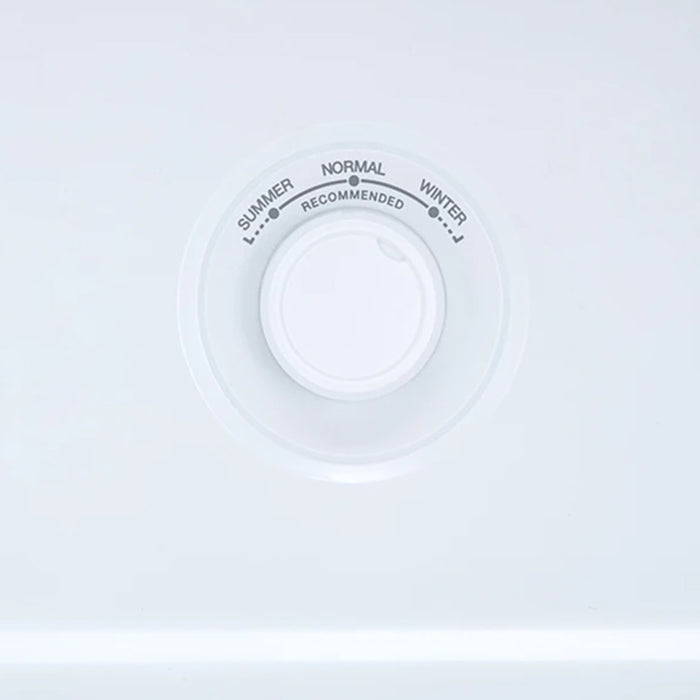 Nero 480L Fridge and Freezer, Brushed Stainless Steel