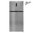 Nero 480L Fridge and Freezer, Brushed Stainless Steel