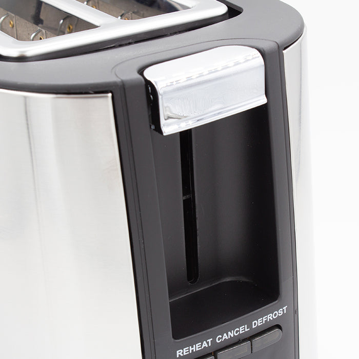 Nero 2 Slice Stainless Steel Toaster