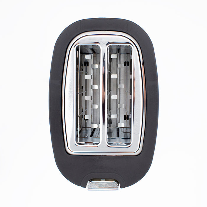 Nero 2 Slice Stainless Steel Toaster