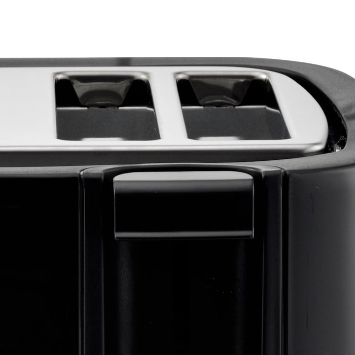 Nero 4 Slice Black Toaster