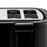 Nero 4 Slice Black Toaster