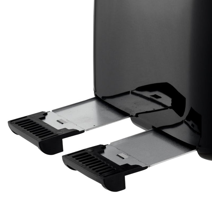 Nero 4 Slice Black Toaster