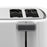 Nero 4 Slice White Toaster