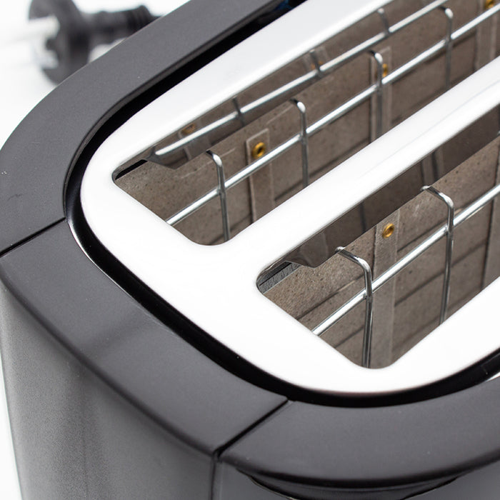 Nero 4 Slice Black Long Toaster