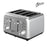 Nero Classic Style 4 Slice Toaster
