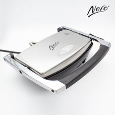 Nero Stainless Steel Sandwich Press 2 Slice