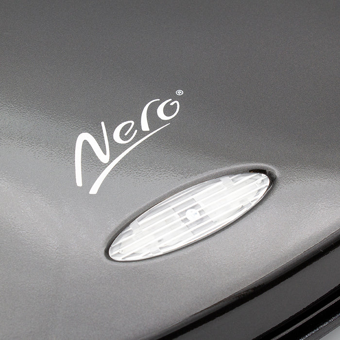 Nero Sandwich Press 4 Slice Black