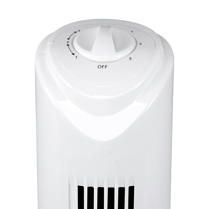 Nero Tower Fan, White, 810mm