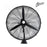 Nero 75cm Industrial Wall Fan Black