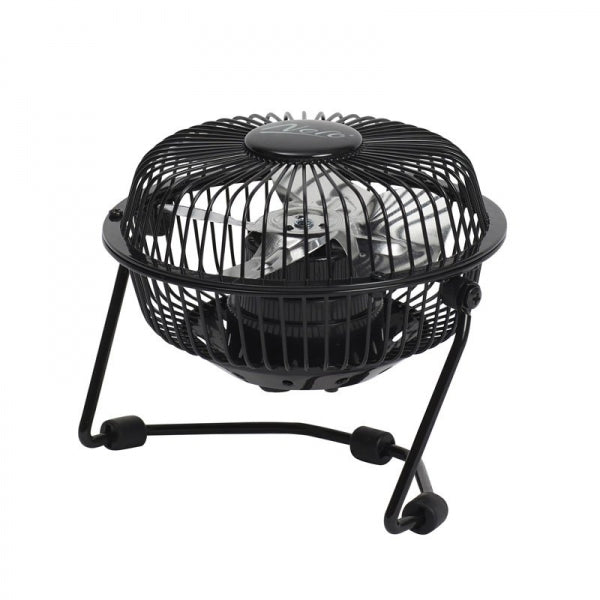 Nero Black USB Mini Fan, 10cm