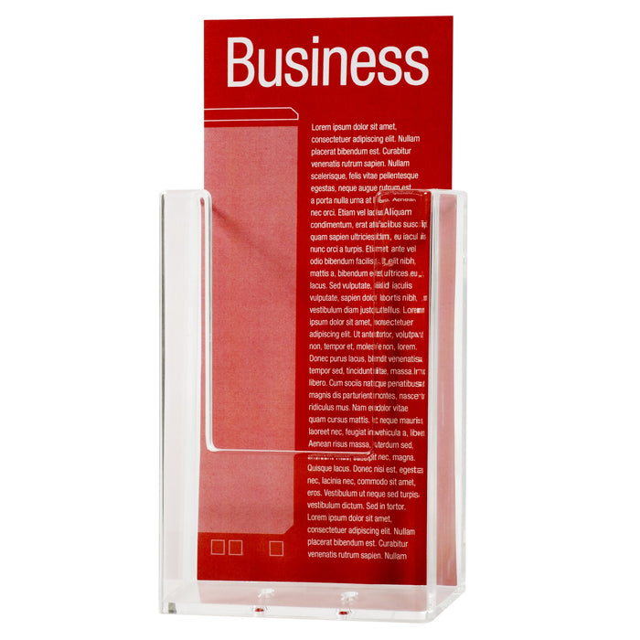 DL Brochure Holder Single Pocket - Wall Mountable