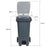 Compass Wheelie Bin with Pedal 120L