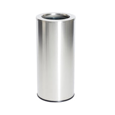 Compass 45L Stainless Steel Tidy Bin with Galvanised Liner with Handle