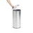 Compass 45L Stainless Steel Tidy Bin with Galvanised Liner with Handle