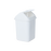 Compass 20L Rectangular Plastic Swing Top Bin White