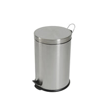 Compass 20L Round Stainless Steel Pedal Bin