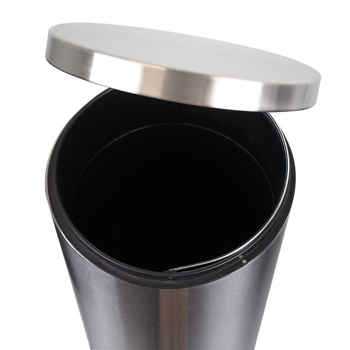 Compass 30L Round Stainless Steel Pedal Bin